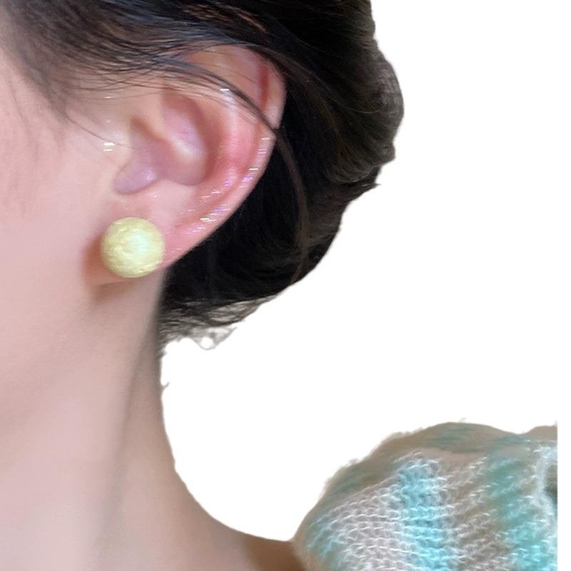 2024 Bunte Schneeflocken Perlen Ohrstecker - Leichter Luxus & Sanfter Stil für Frauen