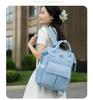 Colorful Double Shoulder Mummy Bag – Large Capacity Diaper Backpack for Mom and Baby