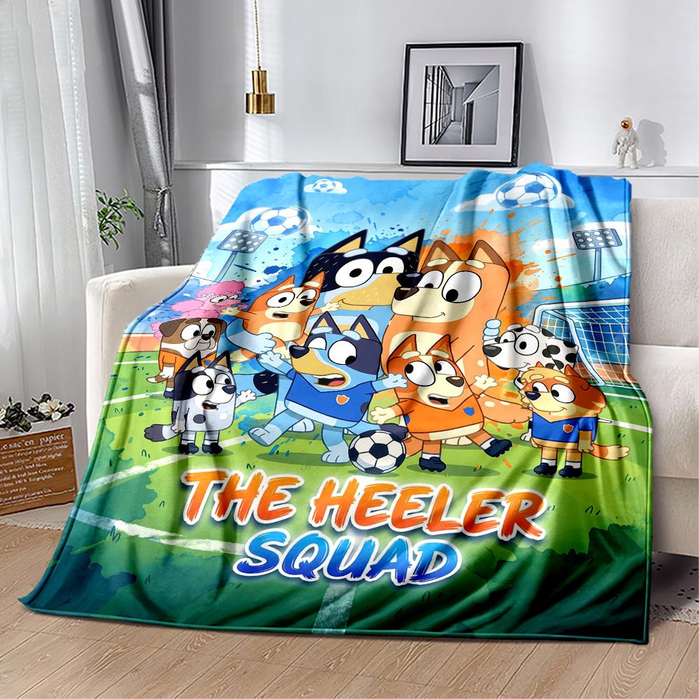 Christmas Friends Celebration Customize Your Name Blanket Multi-purpose Customizable Blanket Warmthful Decor Great for Nap Living Room Office Couch