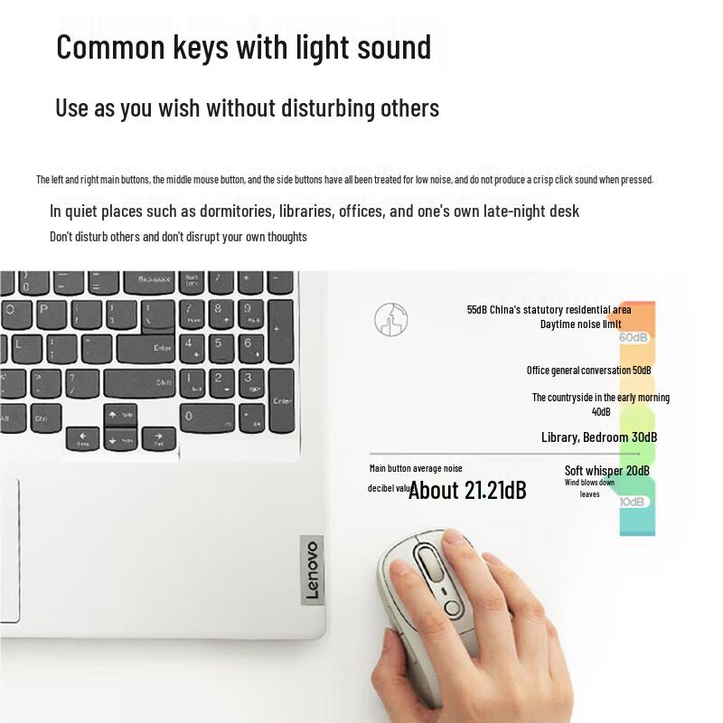 Lenovo Xiaoxin M3 Wireless Bluetooth Charging Mouse