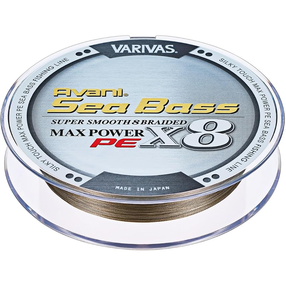 Varivas Abani Seabass PE Line Mask Power X8 150m 0.8mm 13.7lb Status Gold