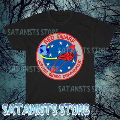 New Red Dwarf Logo Men's T-shirt Funny Size S To 5XL