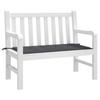 vidaXL Gartenbank-Auflage Anthrazit 120x50x3 cm Oxford-Gewebe