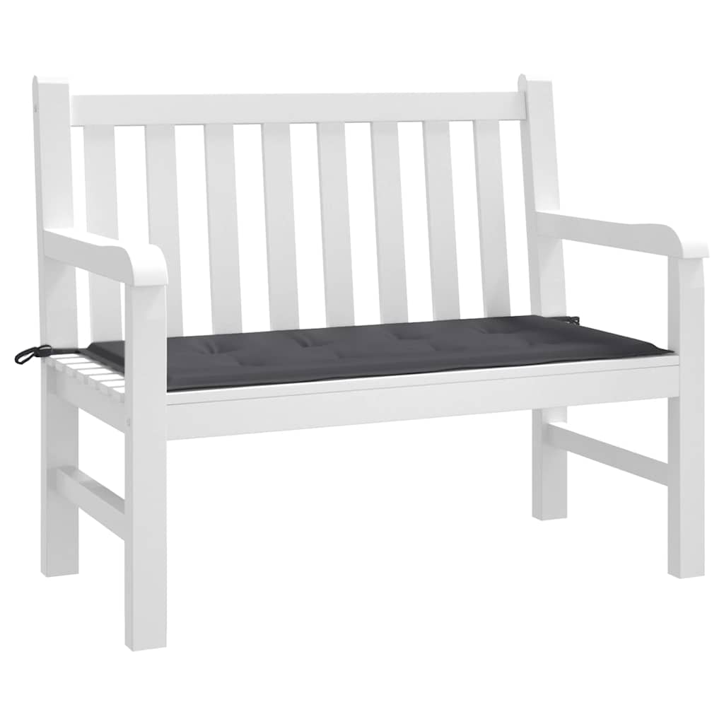 vidaXL Gartenbank-Auflage Anthrazit 120x50x3 cm Oxford-Gewebe