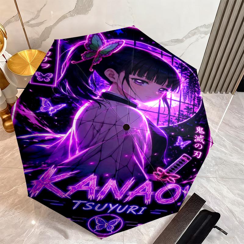 Japanese-style Cartoon Demon Slayer Kamado Tanjiro & Kamado Nezuko Umbrella Including Home Travel and Outdoor Activities Multi Functional Umbrella 28