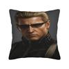 Y2K Seat Albert Wesker  Decor Pillowcase Merch  Pillow Cover Zipper Multi-Size