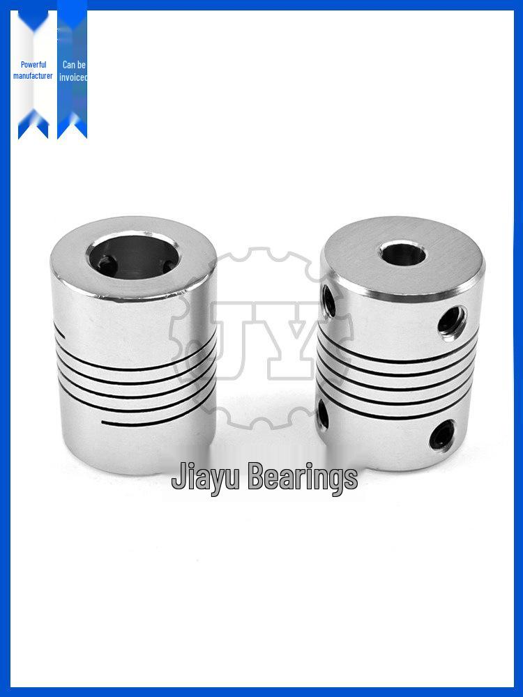 Flexible Aluminum Alloy Engraving Machine Coupling for Encoder D19L25, Sizes: 3/4/5/6/6.35/7/8/10