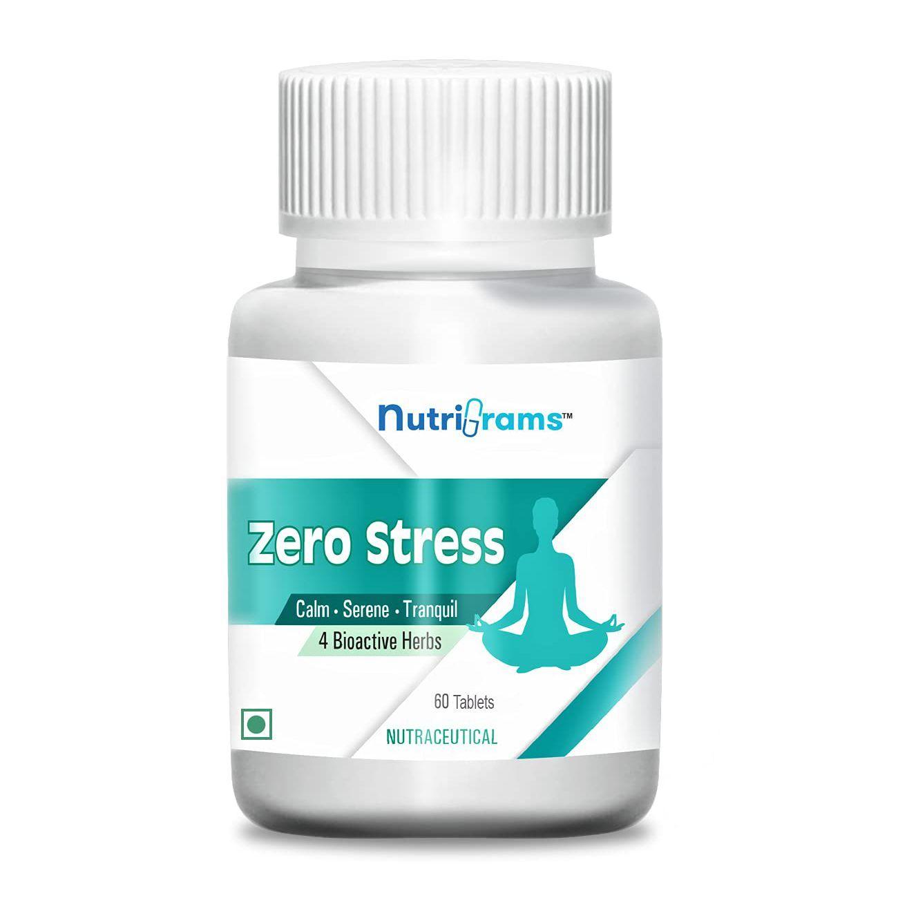 

Зеро Стрес (60 таб, 500 мг), Zero Stress, Nutrigrams