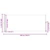 Side Awning Retractable 200x500 cm Grey