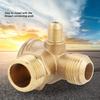 Brass Check Valve,Male Thread 90 Degree Brass Air Compressor Check Valve Spare Parts 20 * 19 * 10mm