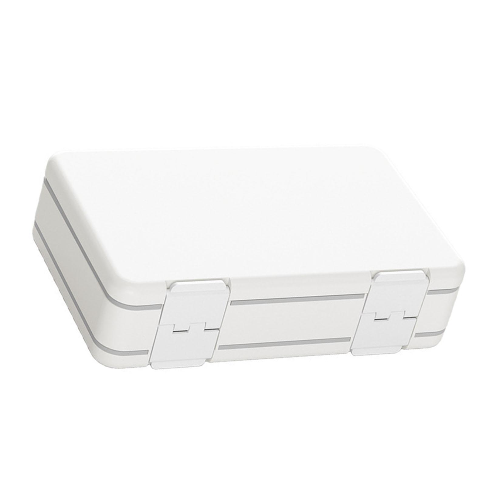 

Double Layer 24 Grid Medicine Box Portable Large Capacity Weekly Medicine Organizer