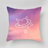 Cute Cartoon Printed Pattern Polyester Cushion Cover for Home Living Room Sofa Car Hotel Decoration Throw Pillow Pillowcase
