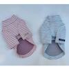 Korean Style Striped Base Layer Clothes for Bichon, Teddy, Maltese Dogs & Cats
