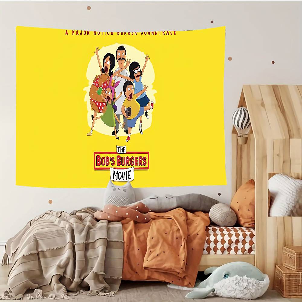 BBobs BBurgers Tapestry Customizable Tapestries Of Various Styleswall Hangings Celebrity Photo Printingwall Hangings