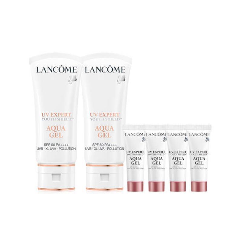 Lancôme Small white tube water gel set moisturizing