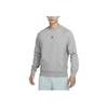 Jordan Printed Crewneck Long Sleeve Sweatshirt Men Tops Grey DV1287-091