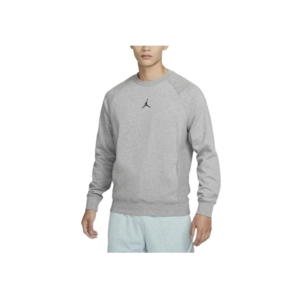 Jordan Printed Crewneck Long Sleeve Sweatshirt Men Tops Grey DV1287-091