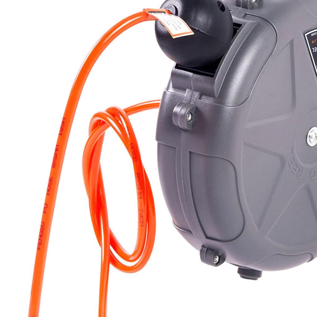 Cosiro Air Hose Automatic Retractable Hose Garden Hose Air Ceiling or Wall Air Agricultural Accessories Reel, 10m, Reel, Wall-Mounted, Hangable, Reel,