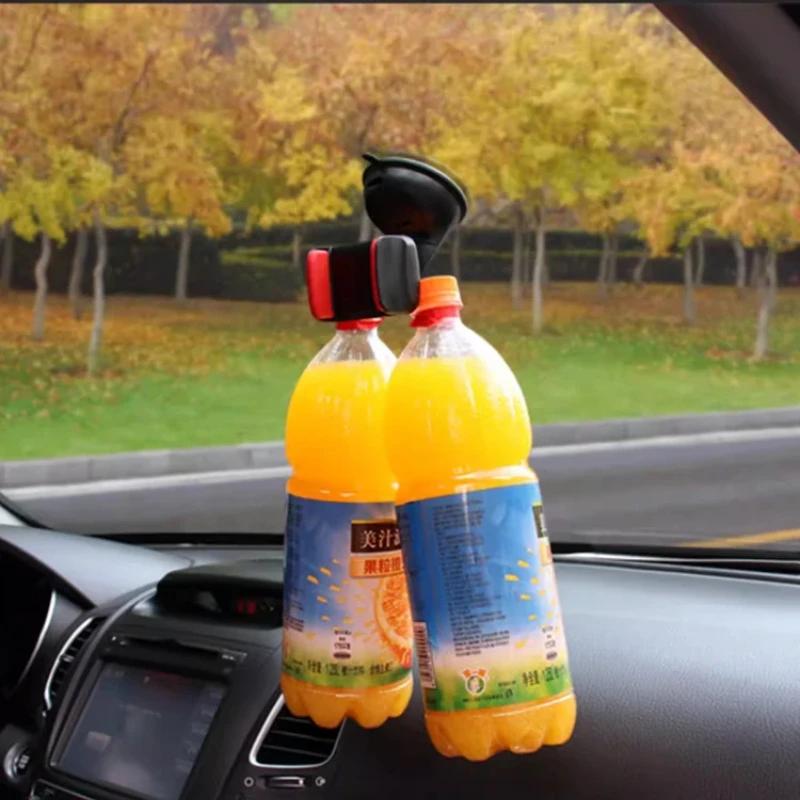 Car Phone Holder with Suction Cup – Mounts On Windshield/Dashboard (Fits iPhone 16/15 Pro Max, Samsung, Xiaomi & All Phones)