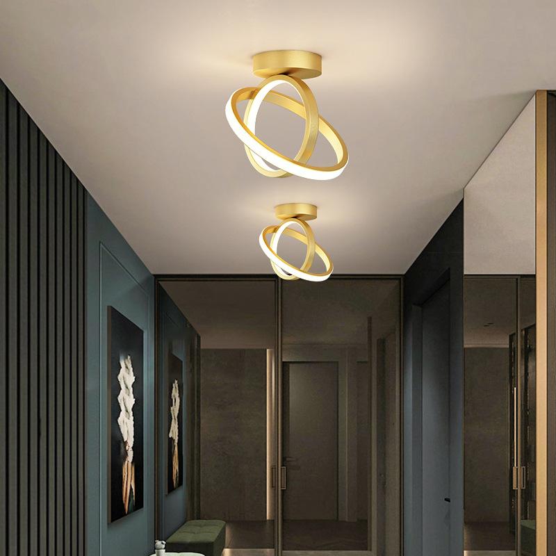 Moderne LED Plafondlamp Voor Binnenverlichting Hotel Gang Corridor Balkon Licht Slaapkamer Woon Eetkamer Scandinavische Plafondlamp