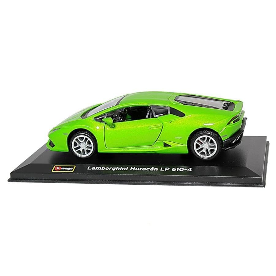 Bburago Lamborghini Huracán 1/32 Scale Diecast Model LP610-4 2014 (Green) 18-43063 [Parallel Import]