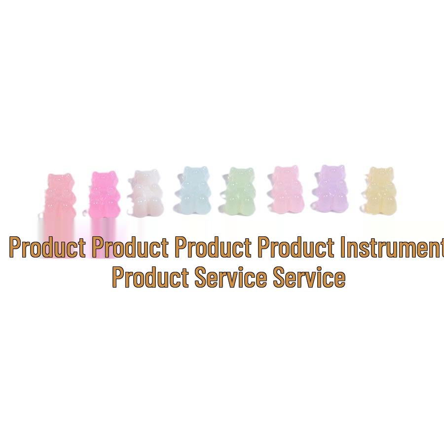 Jelly Color Mini Gummy Bear Beads for DIY Bracelets - Acrylic Handmade Accessories