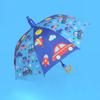 Cartoon Long Handle Umbrella Fully Automatic Cute Patterns Dual Use Cute Children Umbrella for Kids