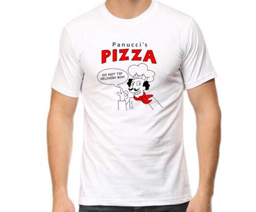 Panucci s Pizza T Shirt Italian Food Futurama TV Comedy Animation Bender GT052 4XL