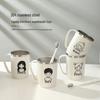 304 Stainless Steel Family Toothbrush Holder - Parent-Child Set for 3-5 Members