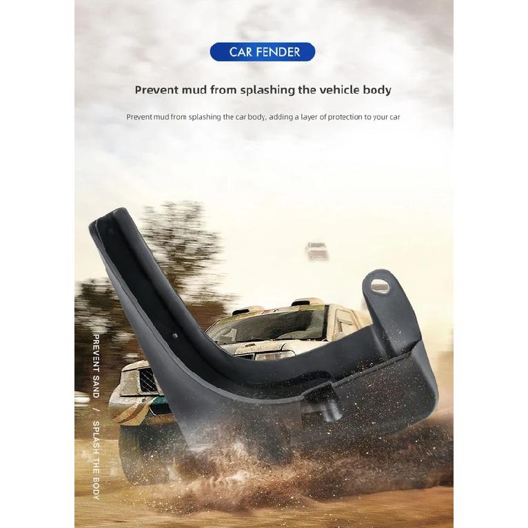 Car Mud Flaps For BMW X1 F48 Accessories 2016 2017 2018 Mudguards Splash Guard Front Rear Fender Accessories