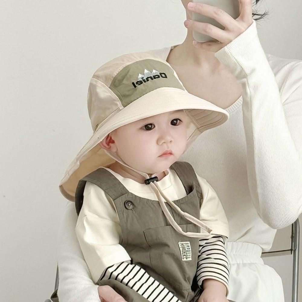 Wide Brim Outdoor Sports Hat Quick Dry Fishing Bucket Hat New Jungle Hiking Cap for Boys Girls