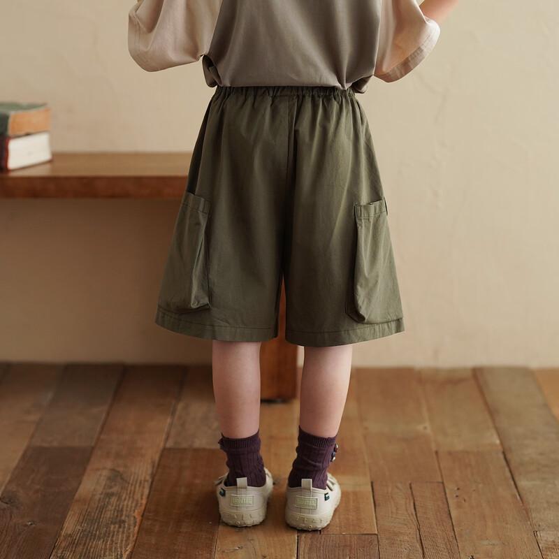 Kids' Pure Cotton Cargo Shorts