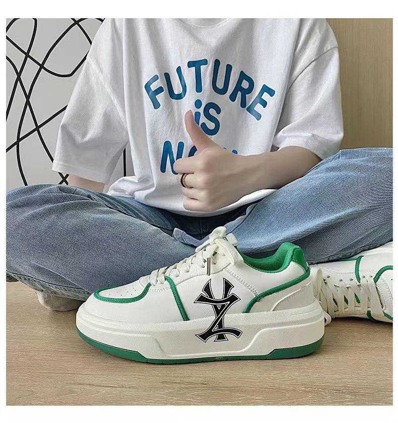 

Трендовый бренд универсальная обувь на доске мужская обувь нишевый дизайн оригинальная студенческая уличная белая обувь спортивная обувь мужская и женская прилив 44