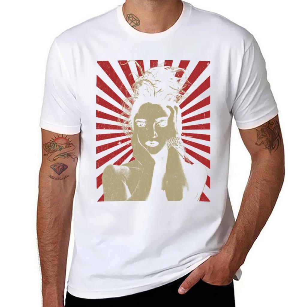 Madonna \\ Vintage Style \\\\ Fan Art T-Shirt Big Size Daily Wear T-Shirt