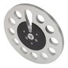 1 4 7 Inch Empty Tape Reel Professional 11 Holes Wind Resistance Metal Takeup Reel for NAB Recording Silver