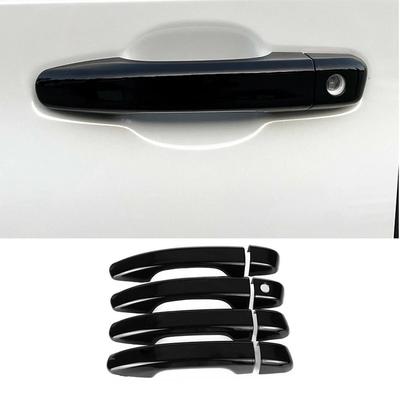 8Pcs Car Side Door Handle Covers Trim Auto Exterior Gloss Black Decoration Stickers Styling For Honda Accord 2018 2019 2020 2021