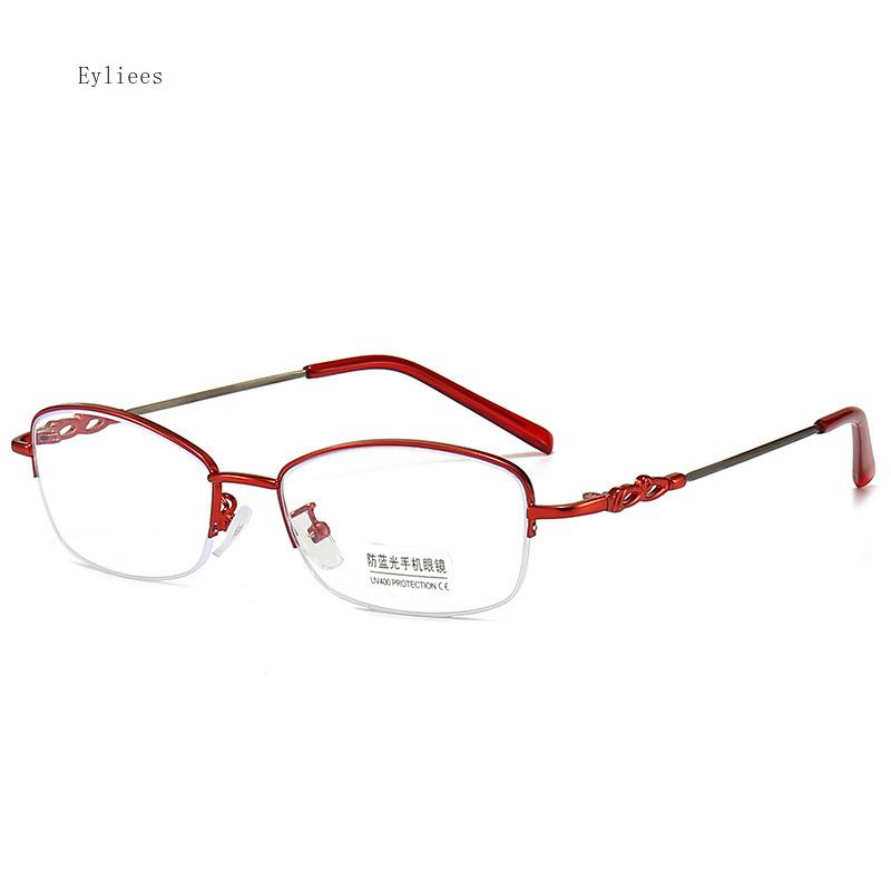 Unisex Titanium Alloy Rimless Reading glasses , Women High Definition Anti Fatigue Ultralight Frameless Presbyopia Eyewear