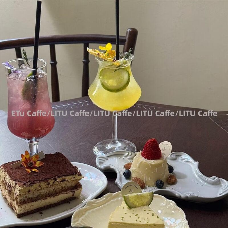 ZISIZ Handmade Glass Juice Cup