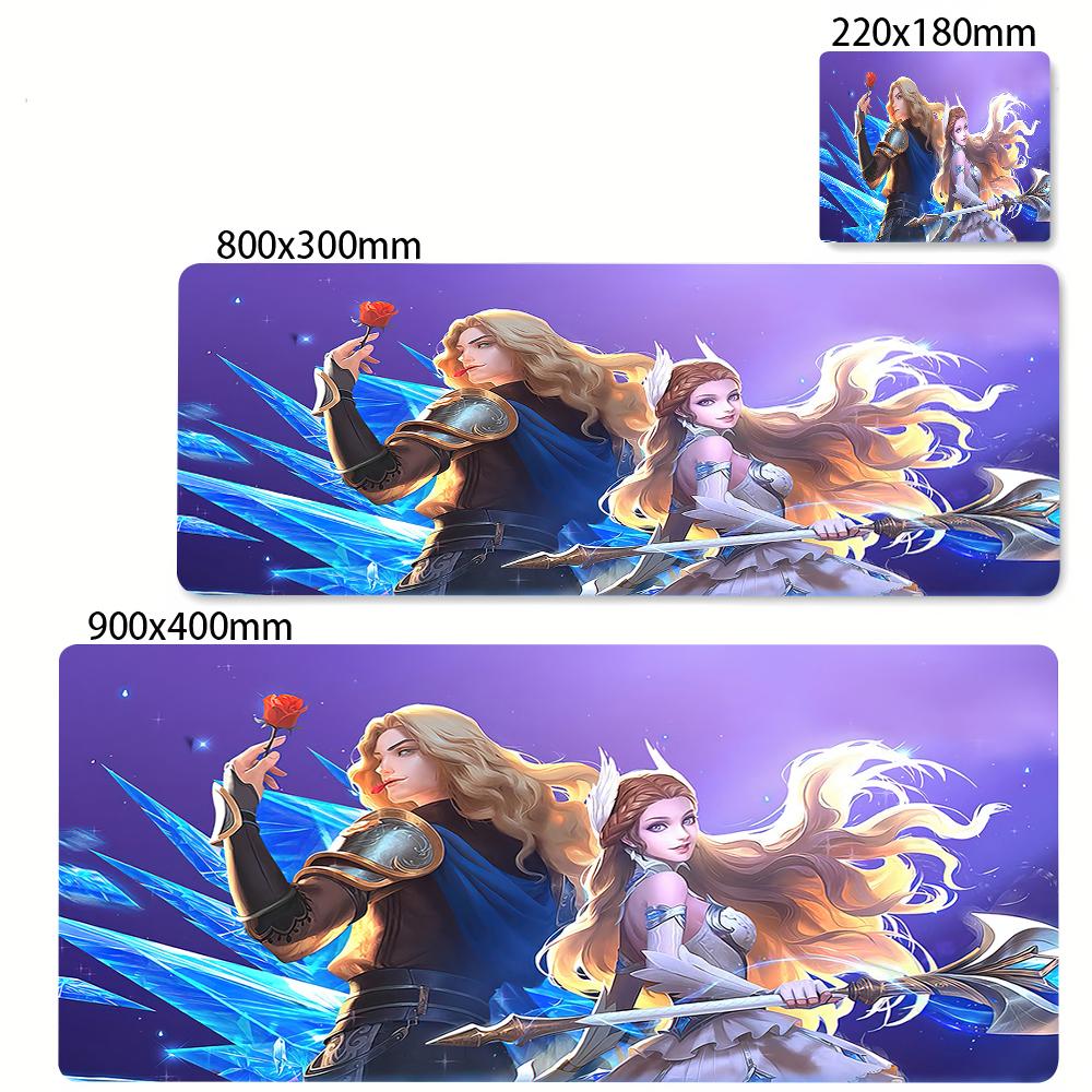 Gaming Mousepad Mobile Legends Bang Bang Mouse Pads Office Accessories Nonslip Desk Mat Large Mouspad Waterproof Pad Mausepad