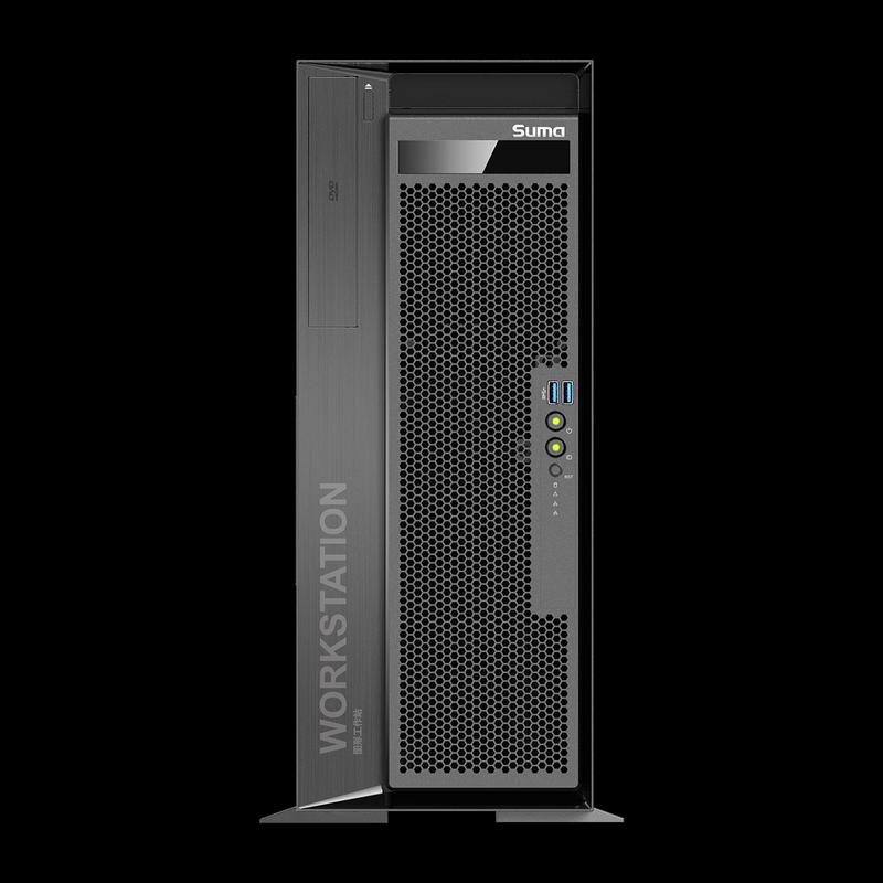 SuMa Tiankuo W40P Xinchuang Desktop Workstation with 23.8-inch Monitor (CN Version)