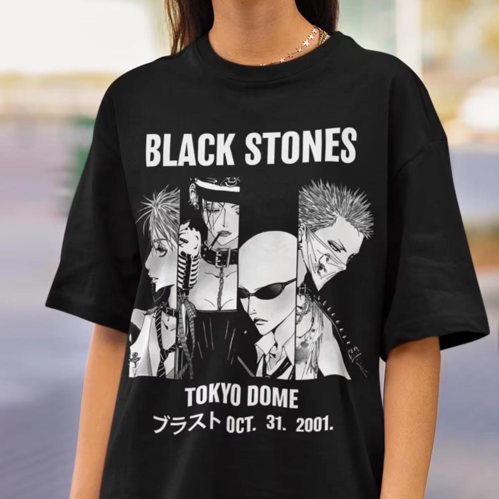 

Anime Trapnest Band Manga Tshirt Woman Man Vintage Hip-hop Cartoon Graphic T Shirts Japanese Comics Streetwear Otaku - Men s ... 5XL різнокольоровий