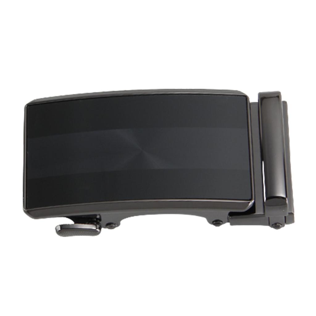 Automatic Belt Buckle Men Waistband Head Black Suit Pants Replacement Buckles for