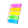 1000Sheets Colored PET Labels Writable Adhesive Label Repositionable Page Marker Text Highlighter Strips for Binder