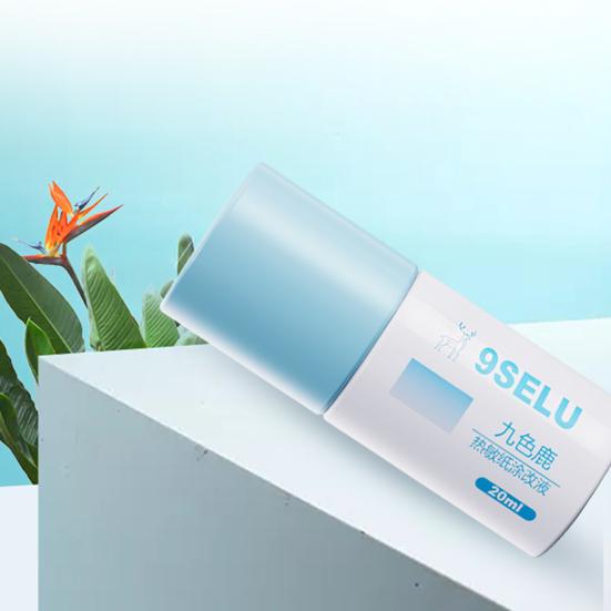 10/20ml Thermal Paper Fluid Quick-drying Privacy Protection Anti-leakage Correction Liquid School Accessories