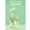 350ml Bird Water Dispenser Automatic Secure Mounting Parrot Drinking Kettle Detachable Leak-proof Hanging Water Feeder