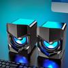 RGB Light Wired Small Speaker AUX Audio Stereo Mini Speaker Birthday Gift USB Speaker  Desktop