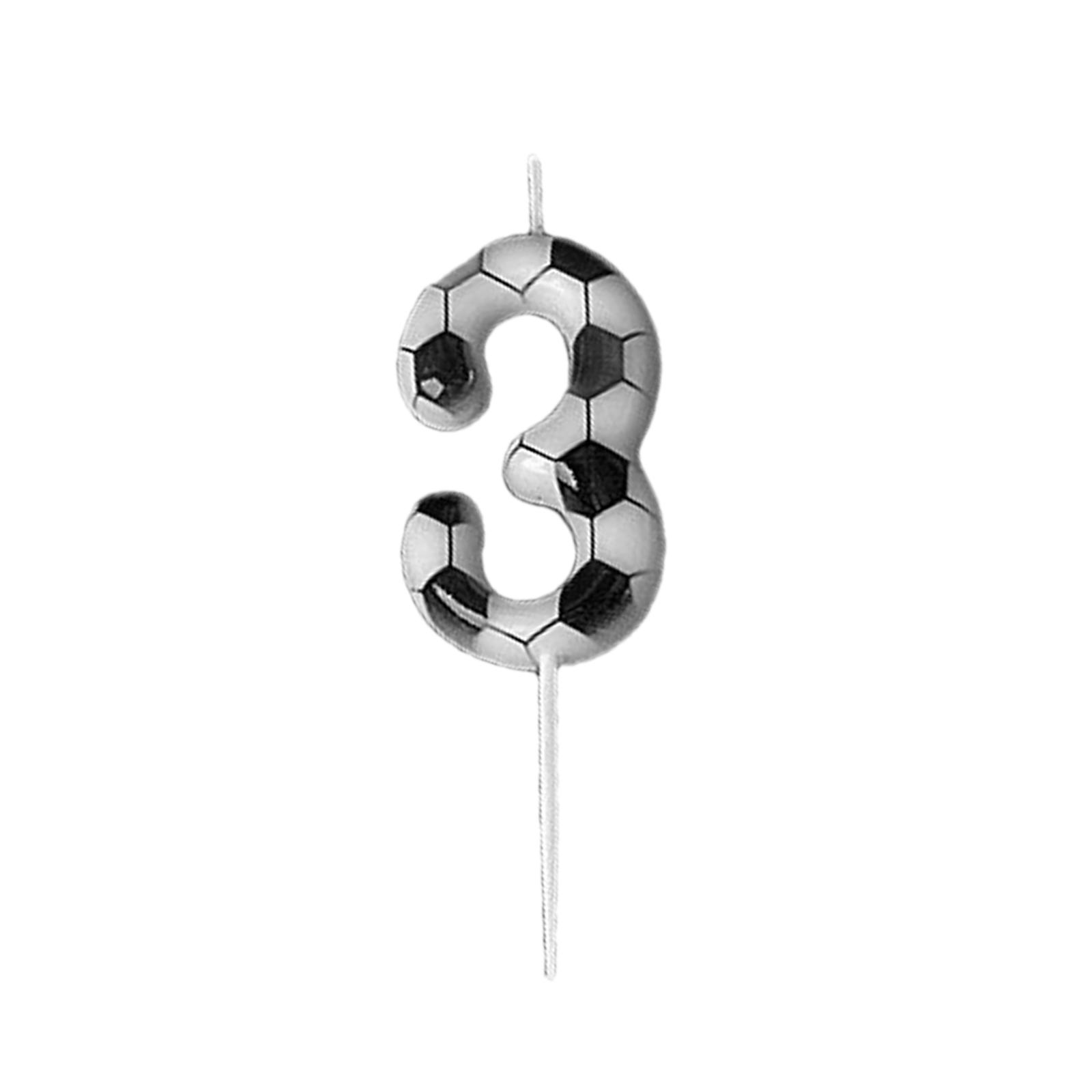 

Football-themed Birthday Candles, Football-themed Birthday Party Decorations, Sports-themed Party Supplies Suitable For Boys And Girls. One Size