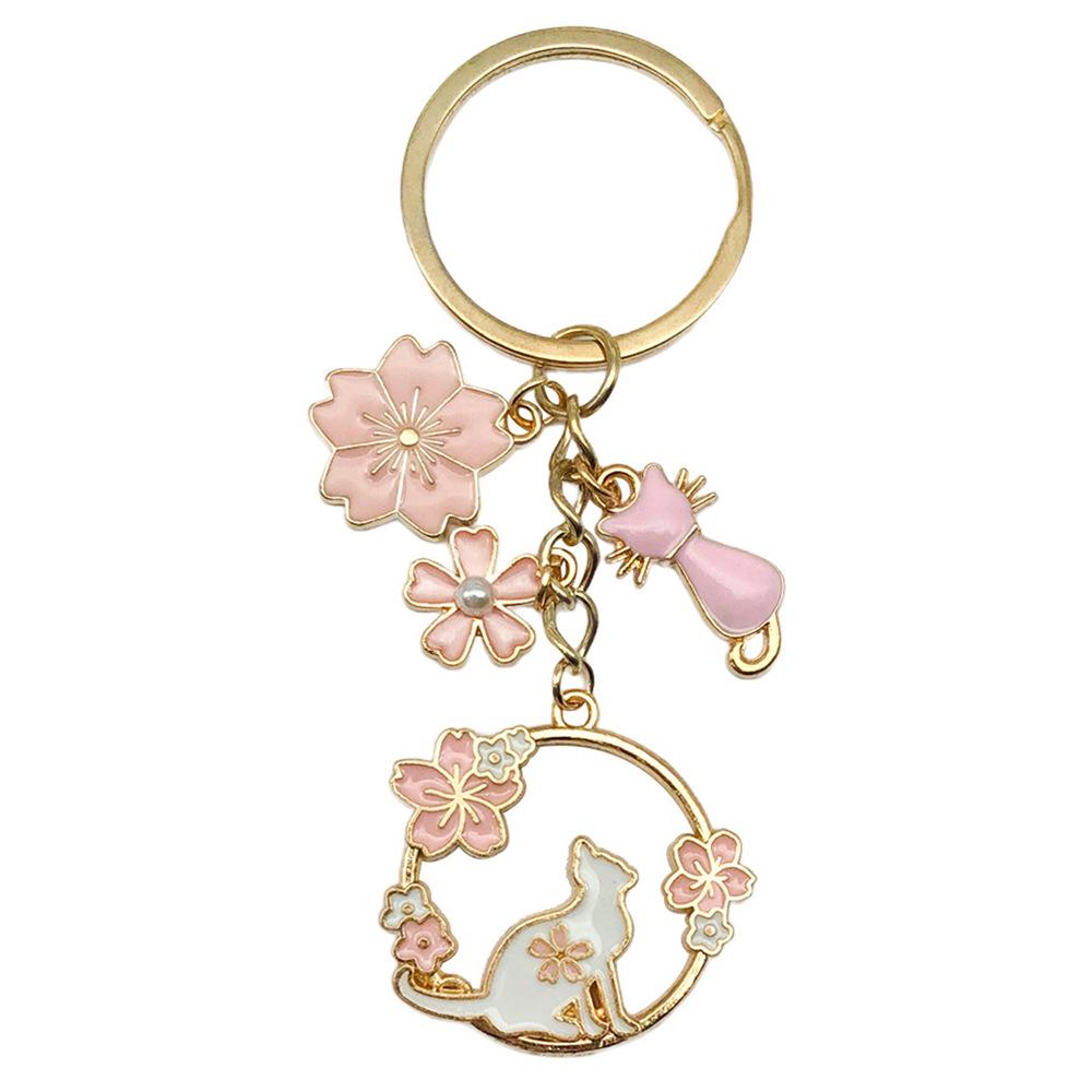 Sailor Moon Luna Cat Keychain - Cute Cartoon Pendant for Bags and Backpacks