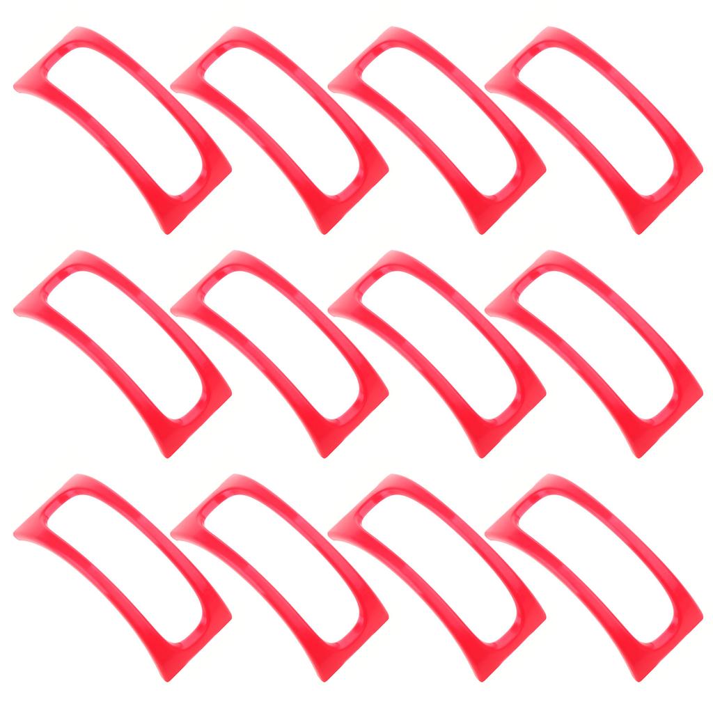 6/12 Pcs Tacos Holder Stand Mexicans Pancake Rack Plastic Food Pallet Holder Kitchen Tool Food Holder Organizer Durable