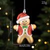 Hanging String Tree Pendant Cartoon Figurine Xmas Hanging Decor  Christmas Tree Decor